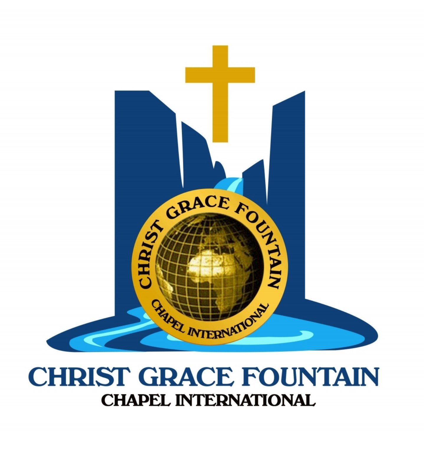 Christ Grace Fountain Chapel International church emblem